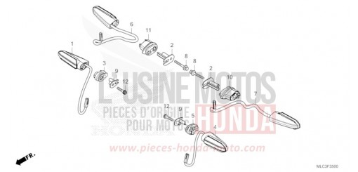 CLIGNOTANT XL750S de 2025